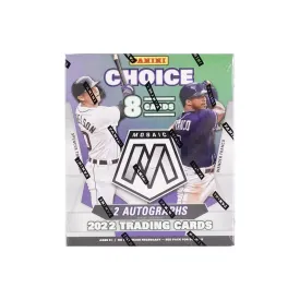 2022 Panini Mosaic Choice Baseball Hobby Box