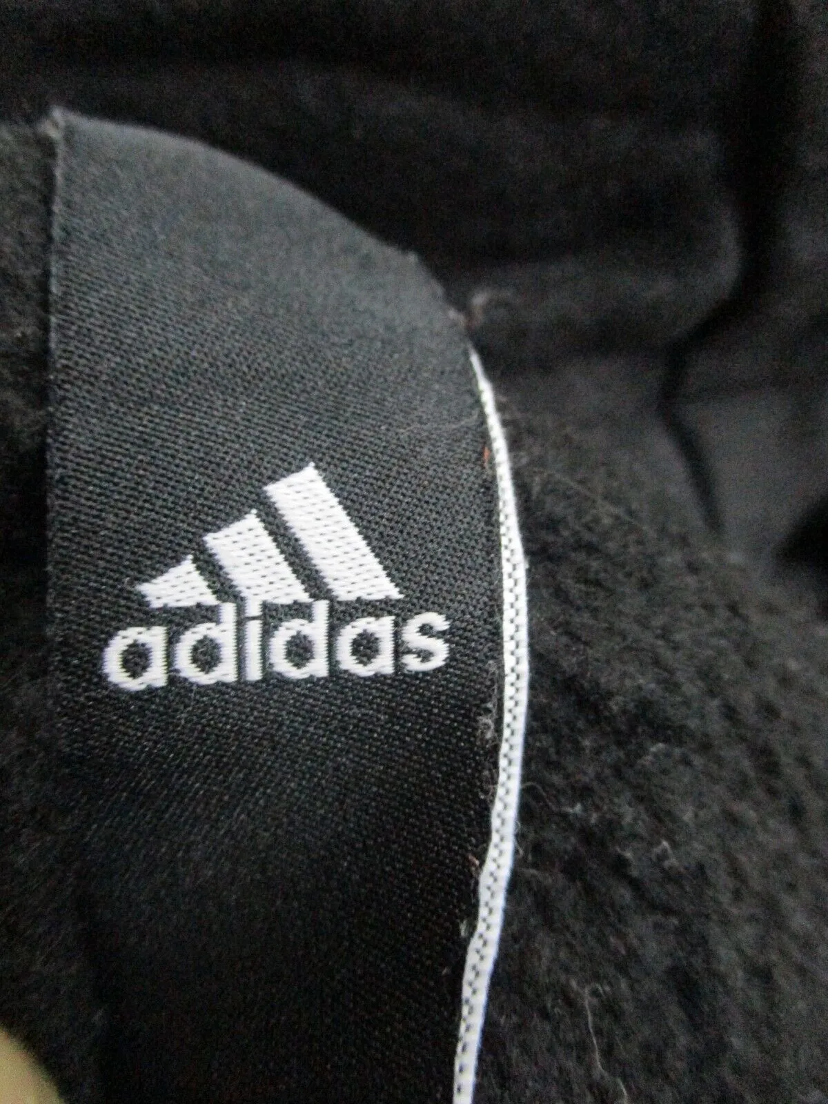 Adidas Activewear Hoodies Women's Medium M Black Long Sleeves Pullover 3 Striped