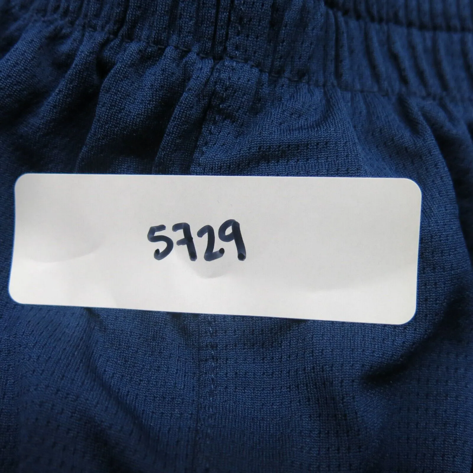 Adidas Athletics Shorts Running Boys Medium Blue 3 Striped Stitch Sports Logo