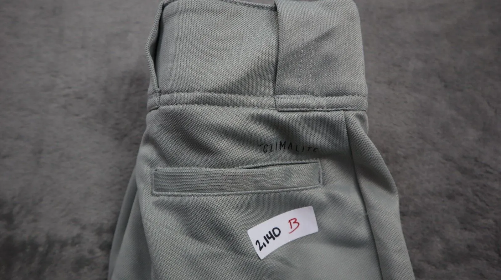Adidas Boys Climalite Activewear Sports Jogger Pants High Rise Gray Size XXS