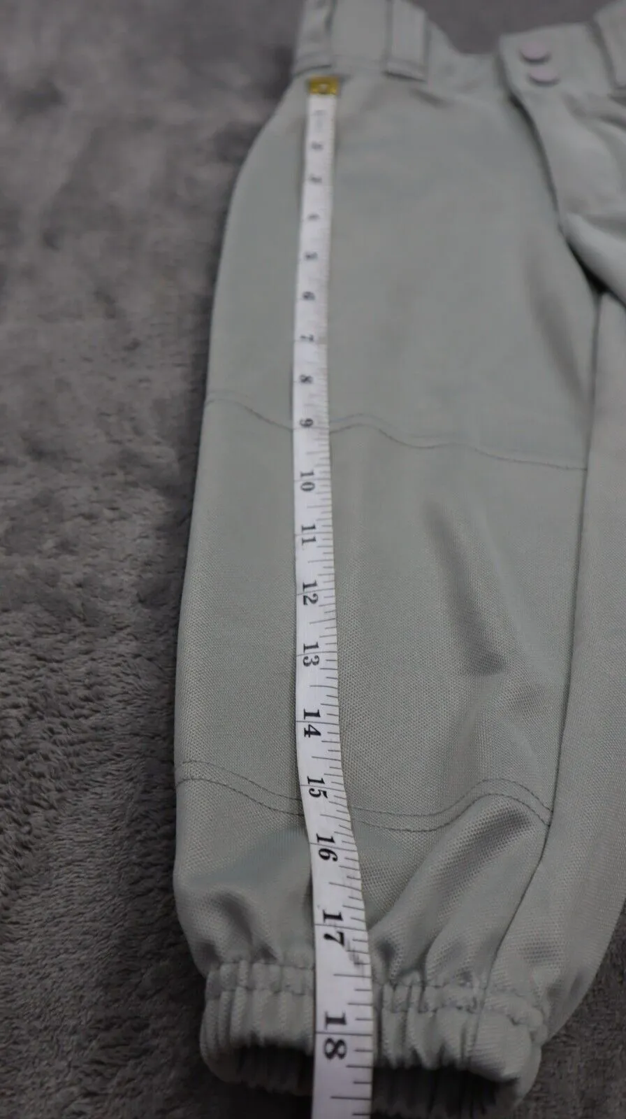 Adidas Boys Climalite Activewear Sports Jogger Pants High Rise Gray Size XXS