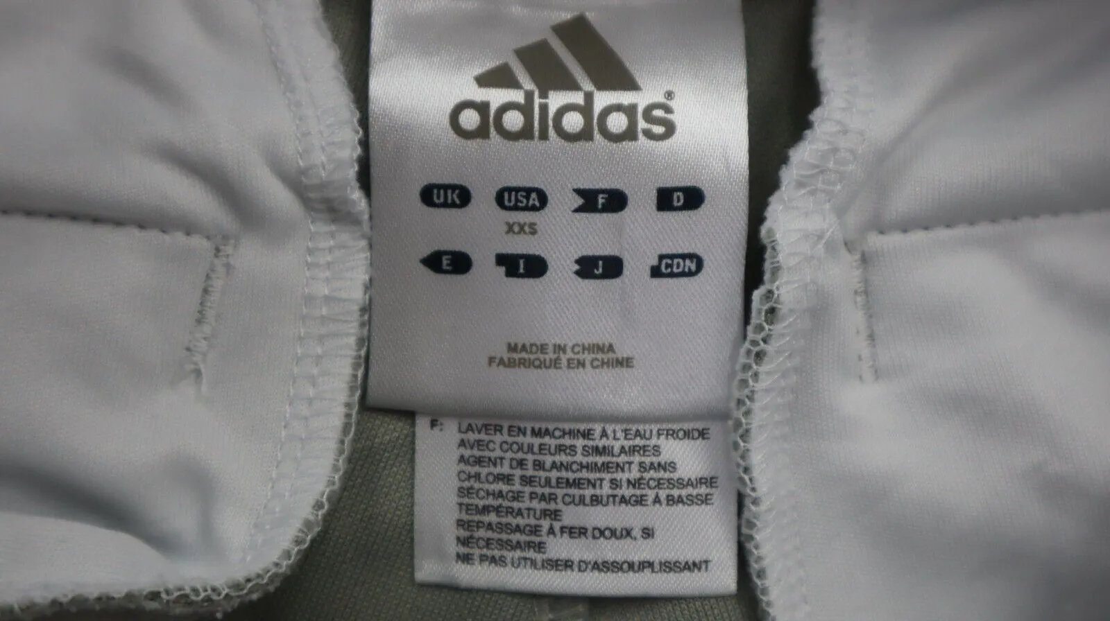 Adidas Boys Climalite Activewear Sports Jogger Pants High Rise Gray Size XXS