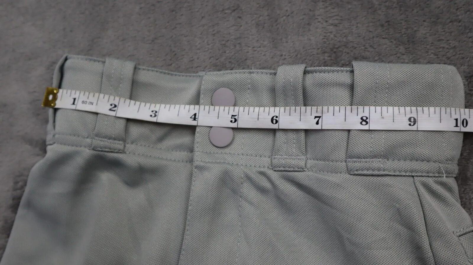 Adidas Boys Climalite Activewear Sports Jogger Pants High Rise Gray Size XXS