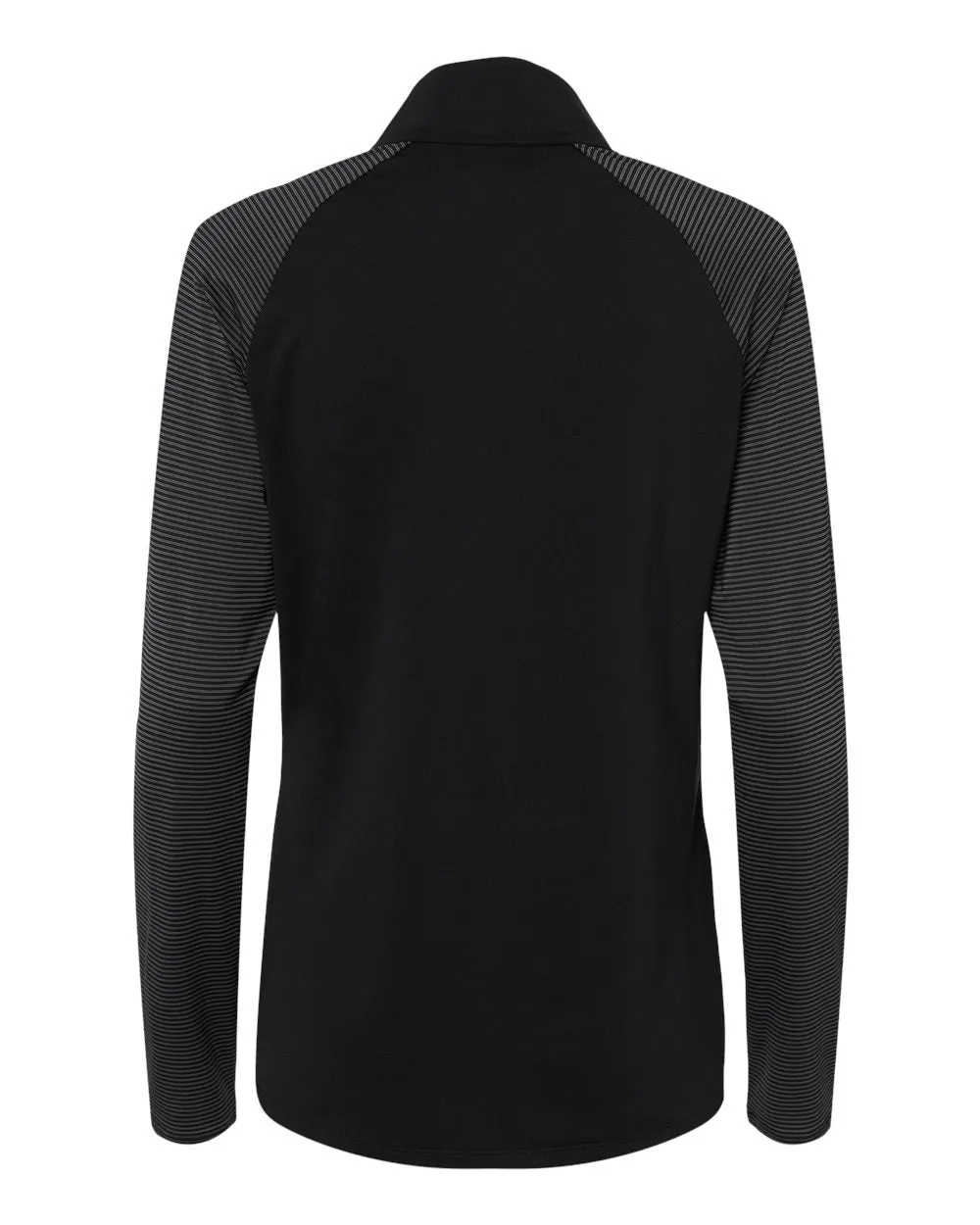 Adidas Women's Stripe Block Quarter-Zip Pullover A521