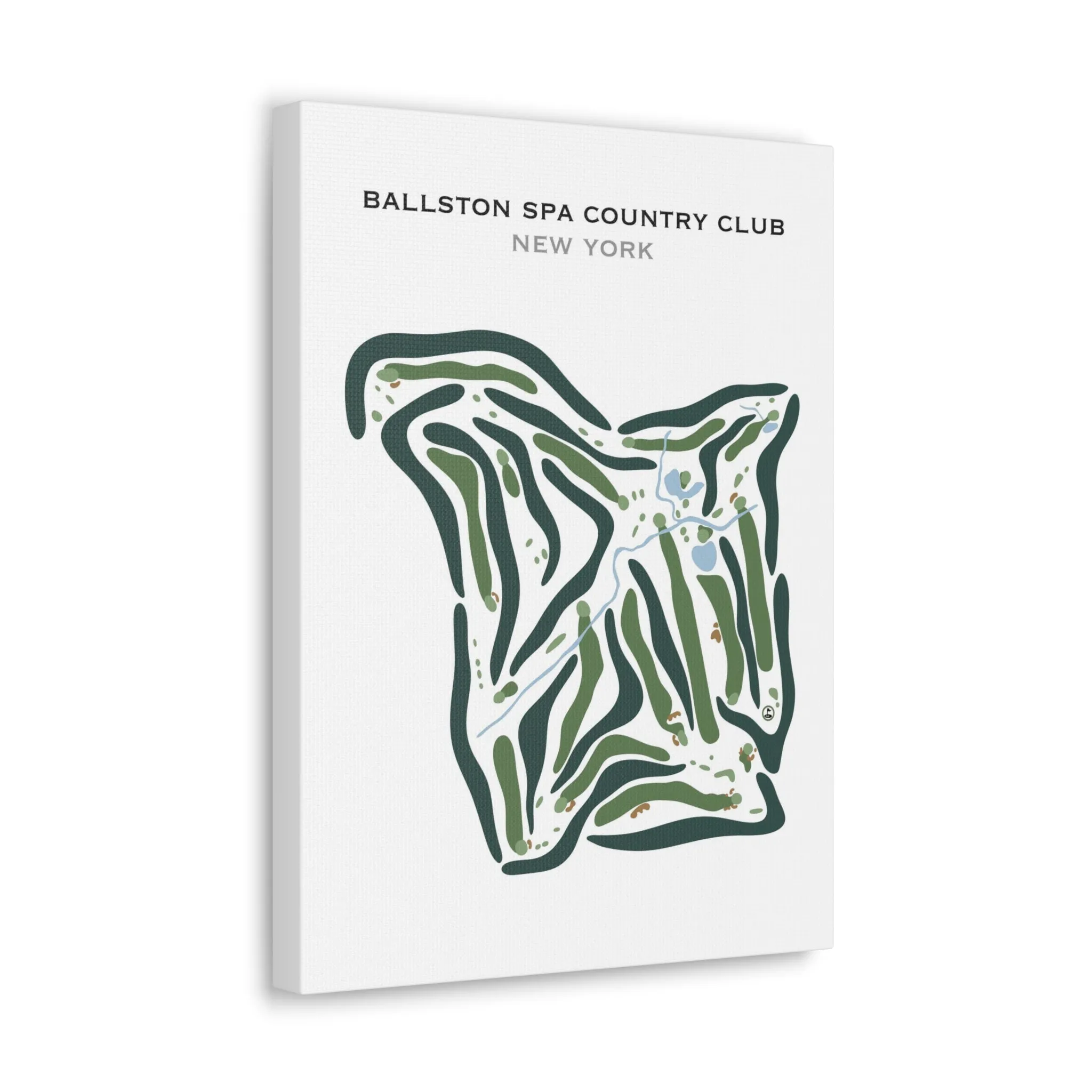Ballston Spa Country Club, New York - Printed Golf Courses