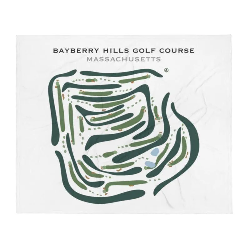 Bayberry Hills Golf Course, Massachusetts - Printed Golf Courses