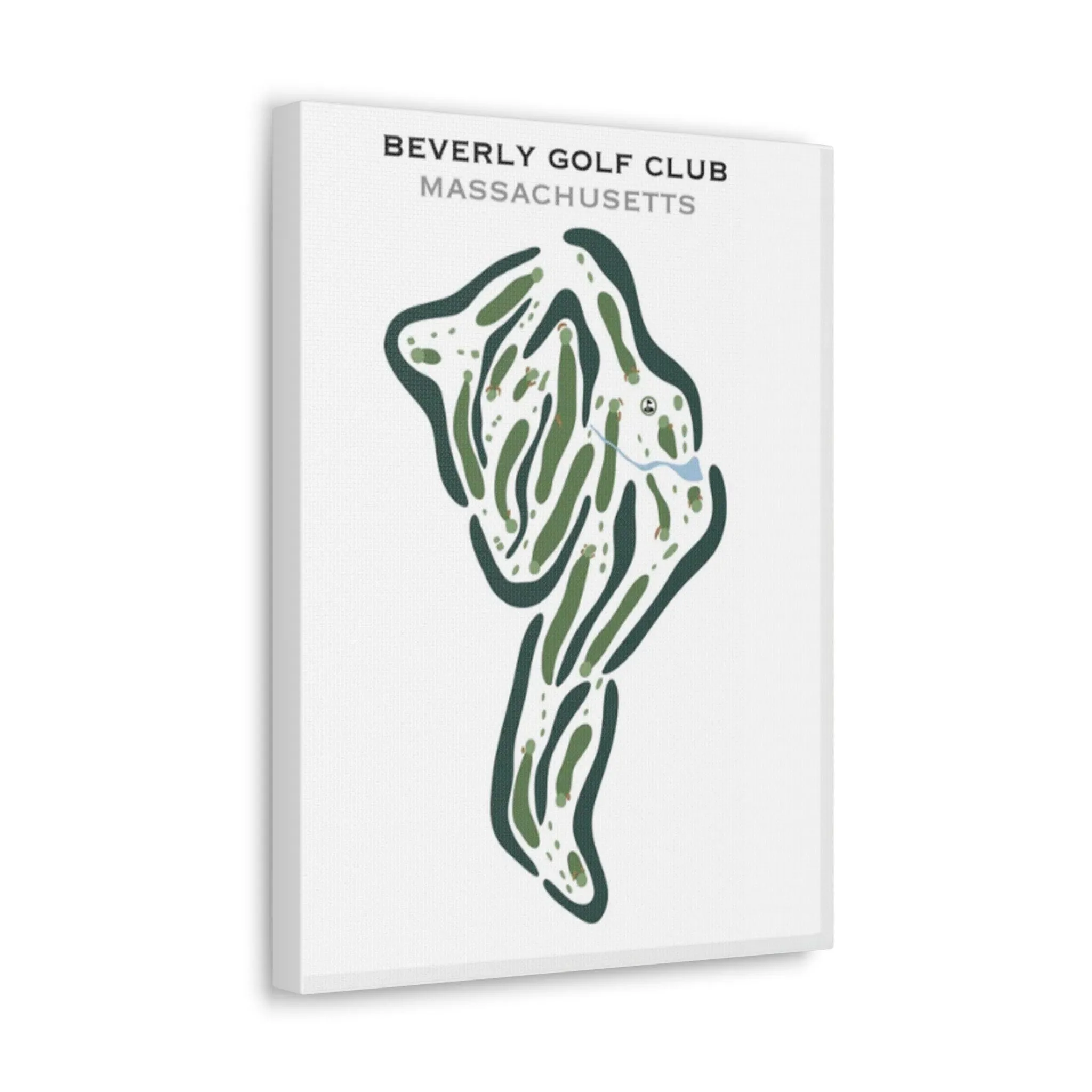 Beverly Golf Club, Massachusetts - Printed Golf Courses