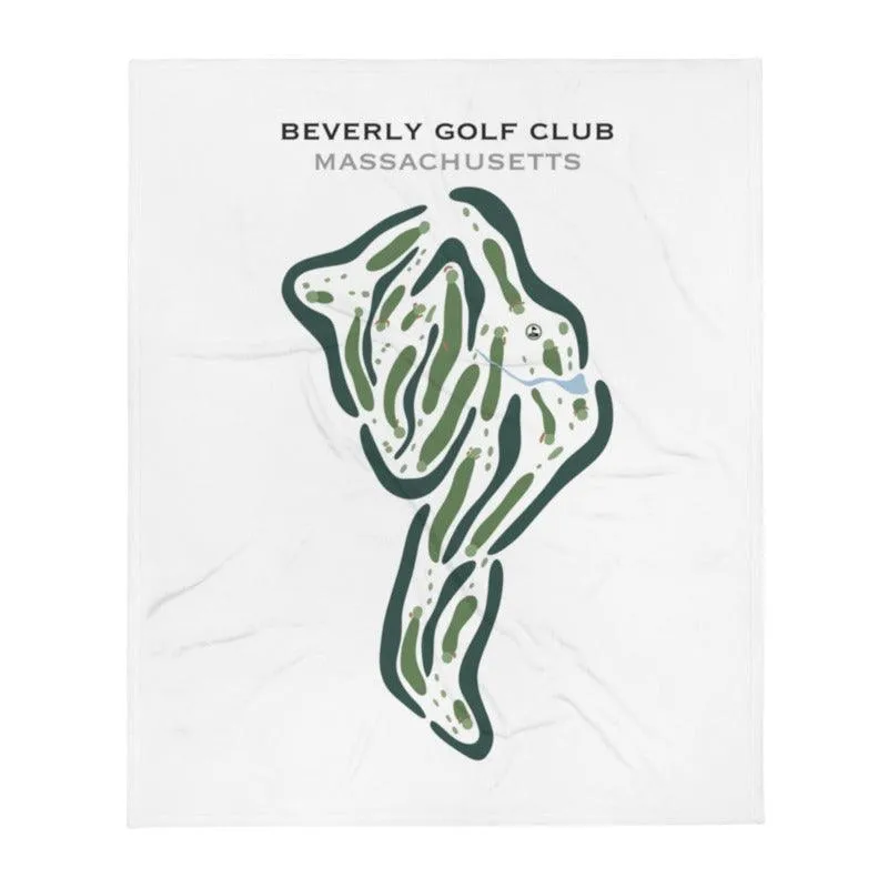 Beverly Golf Club, Massachusetts - Printed Golf Courses