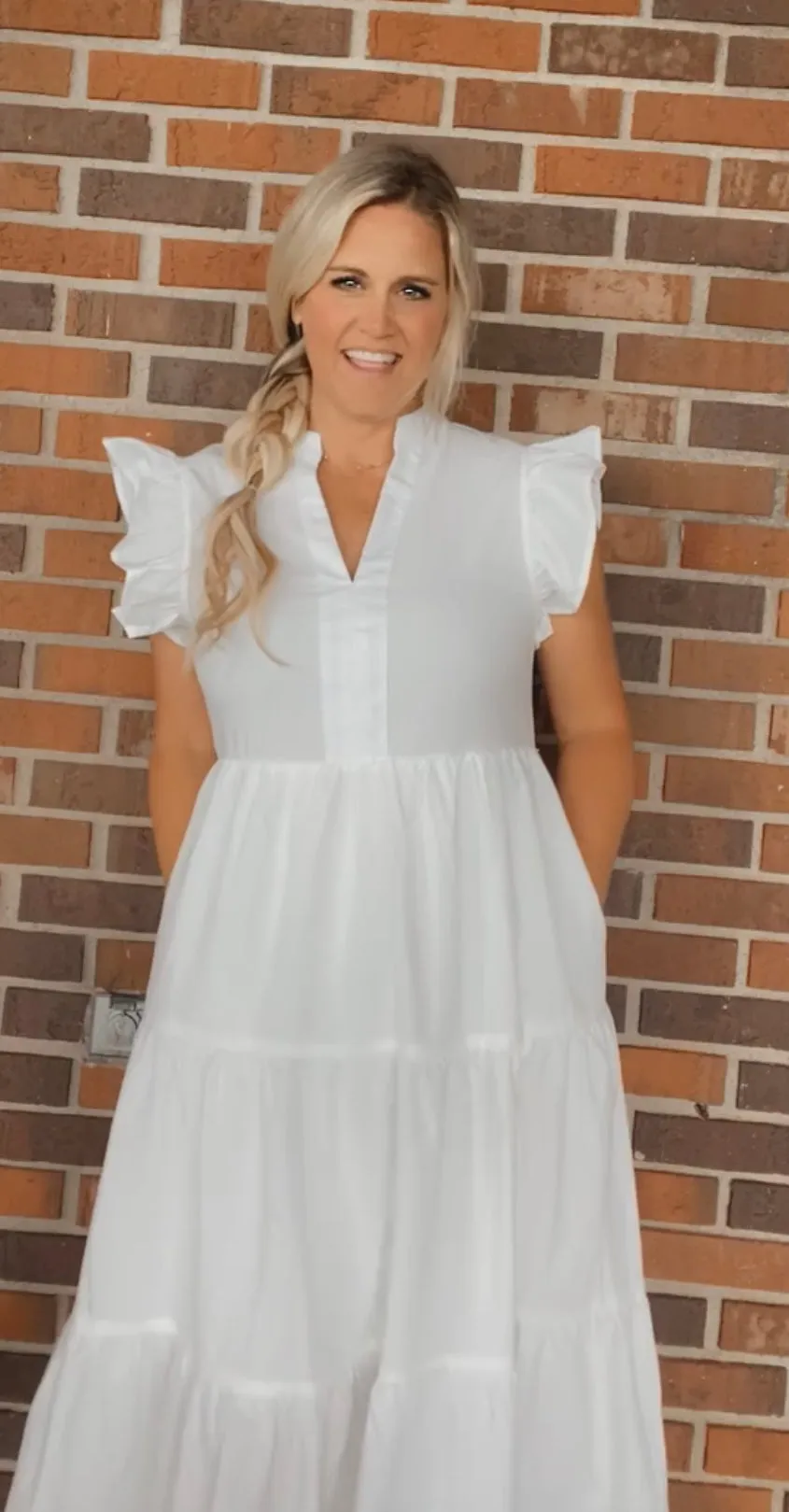 Blanca white dress