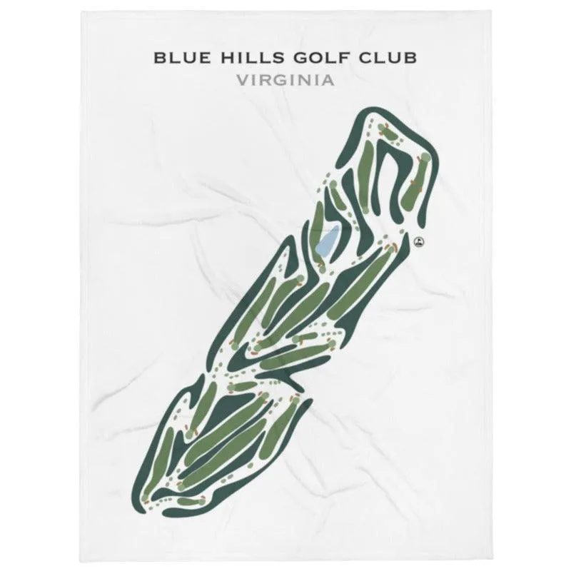 Blue Hills Golf Club, Virginia - Printed Golf Courses
