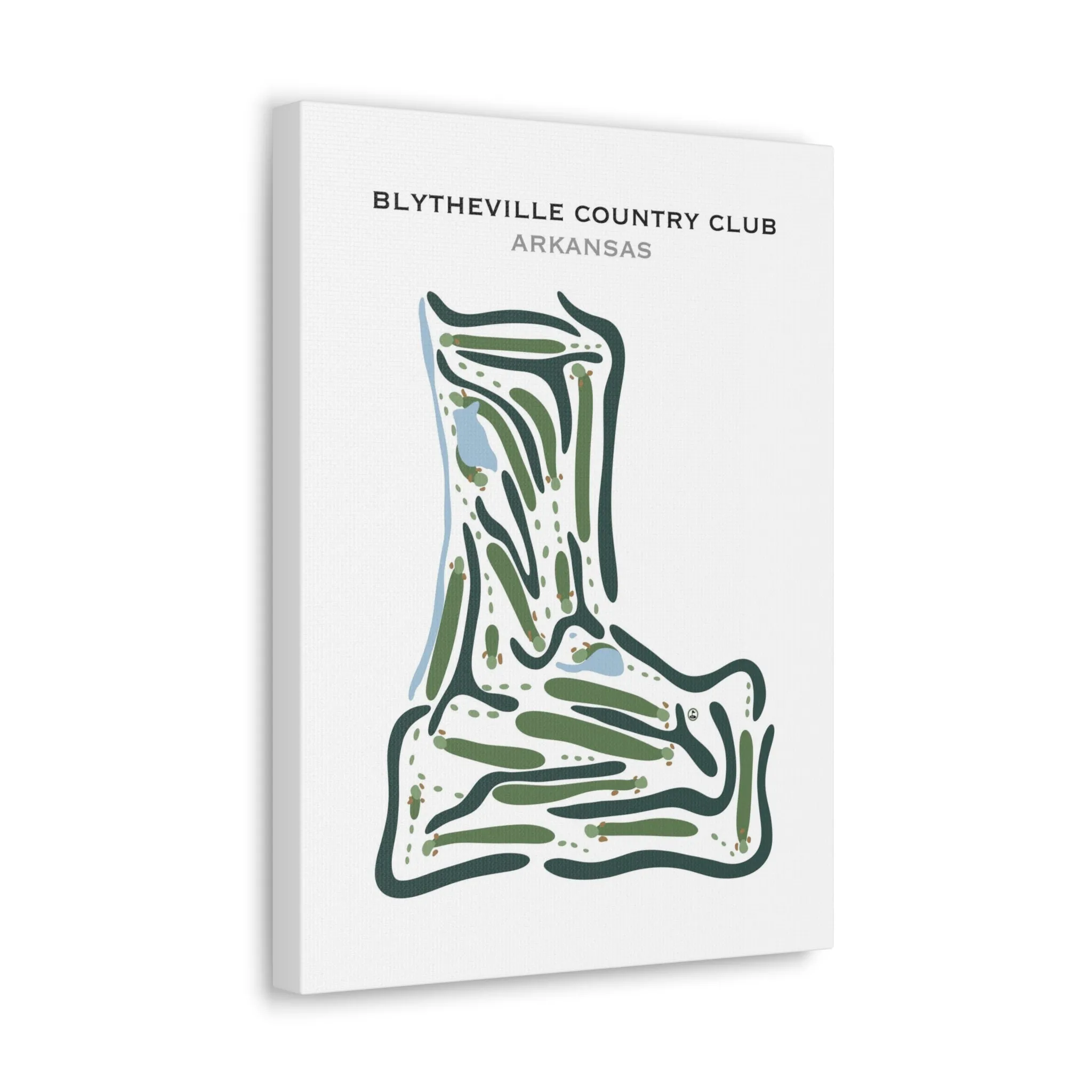 Blytheville Country Club, Arkansas - Printed Golf Courses