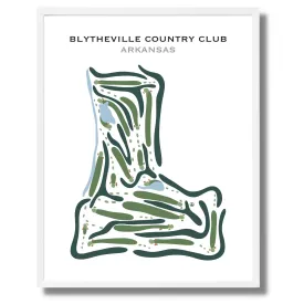 Blytheville Country Club, Arkansas - Printed Golf Courses