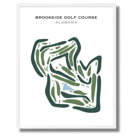 Brookside Golf Course, Alabama - Printed Golf Course