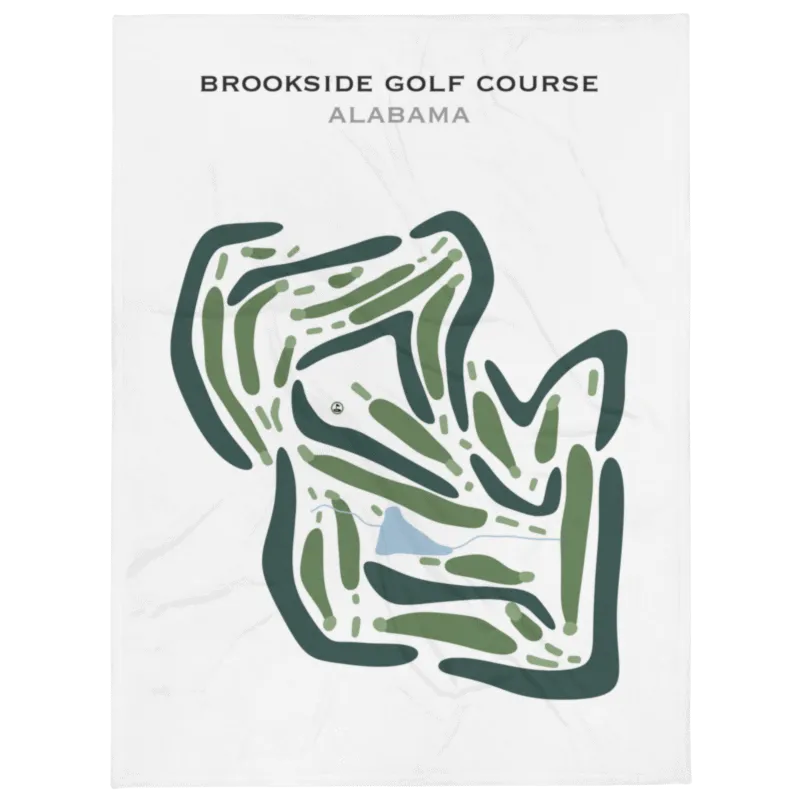 Brookside Golf Course, Alabama - Printed Golf Course