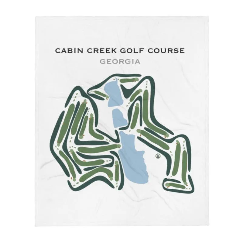 Cabin Creek Golf Course, Georgia - Printed Golf Courses