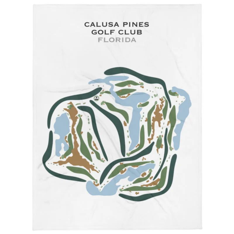 Calusa Pines Golf Club, Florida - Printed Golf Courses