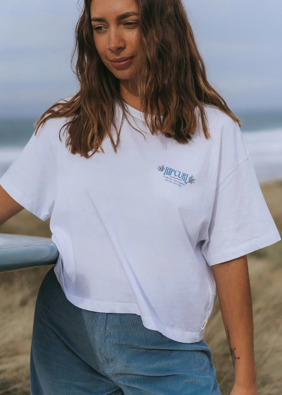 Coral Sands Cropped T-Shirt