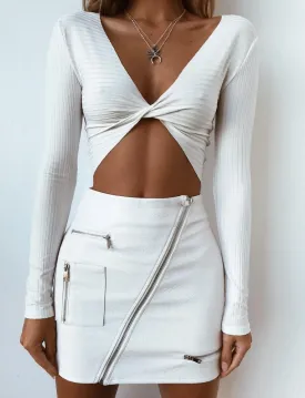 Courtney Skirt 2.0 - White