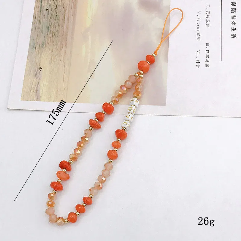 Crystal Love Fancy Phone Charm Multiple Colors Available