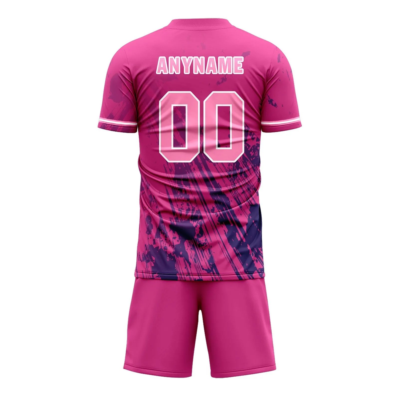 Custom Pink Soccer Sets Jersey Personalized SCJ101-D28034