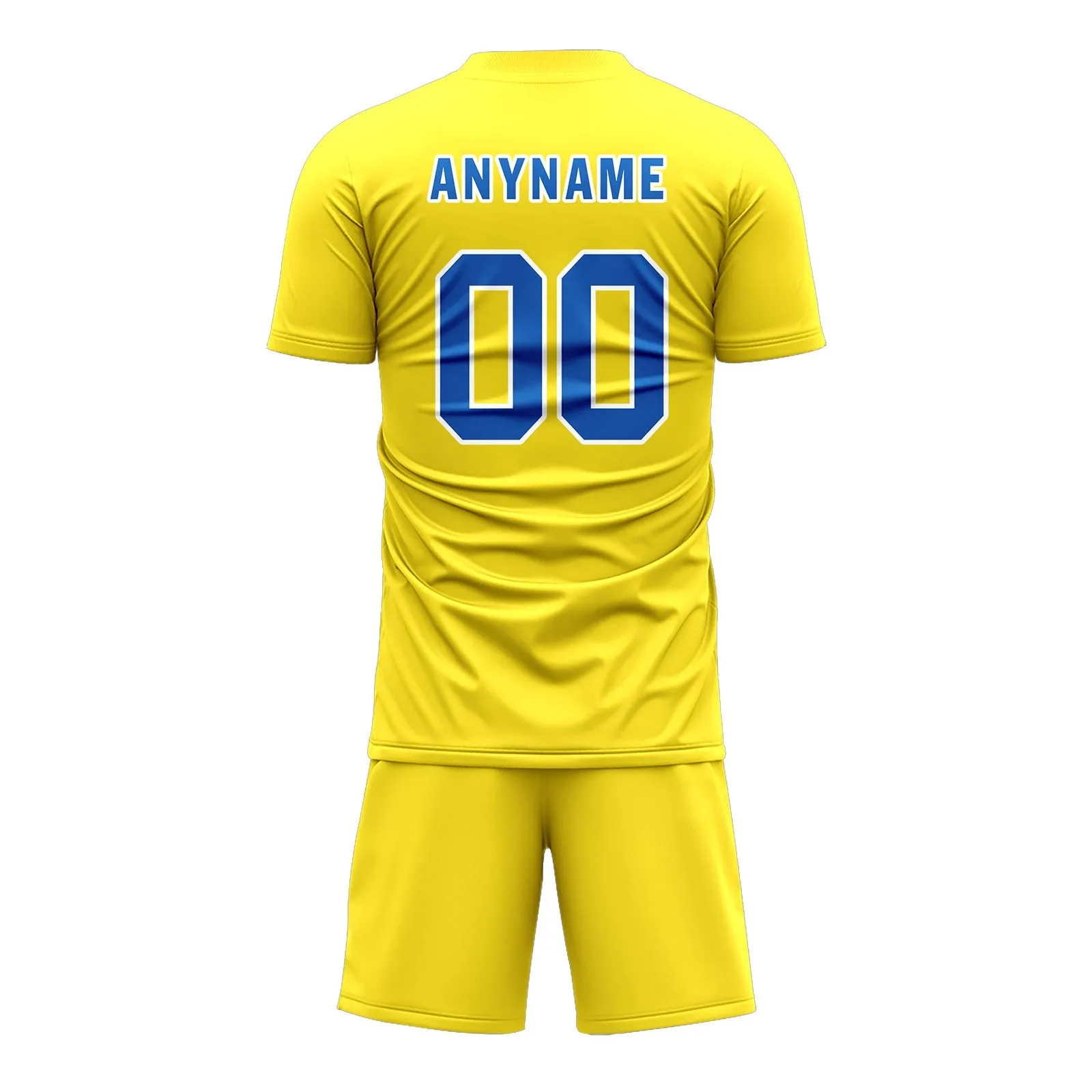 Custom Yellow Soccer Sets Jersey Personalized SCJ101-D28024