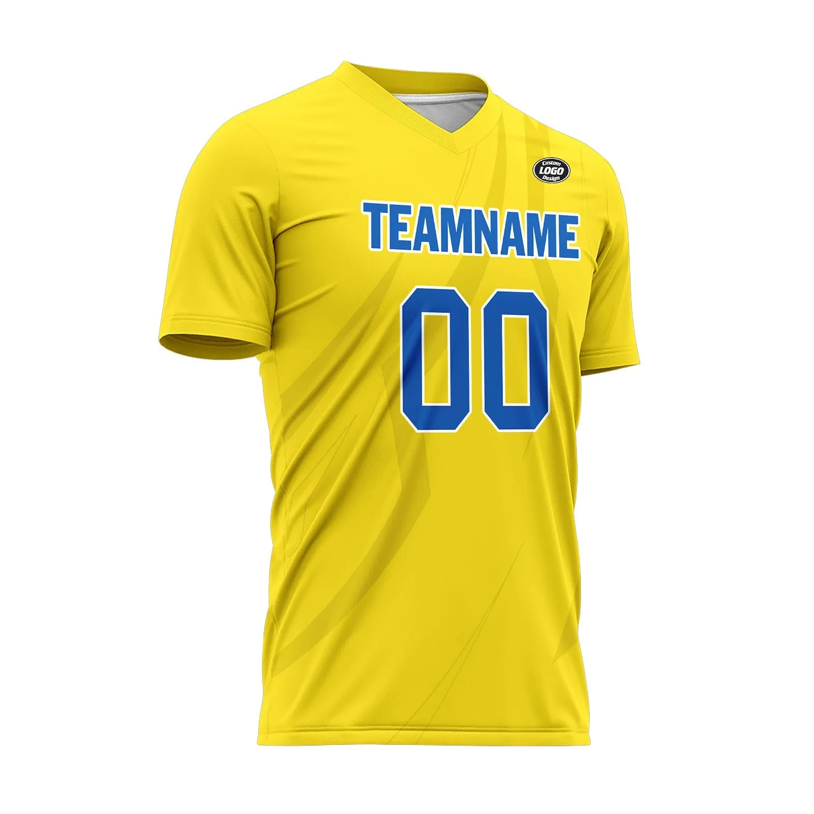 Custom Yellow Soccer Sets Jersey Personalized SCJ101-D28024