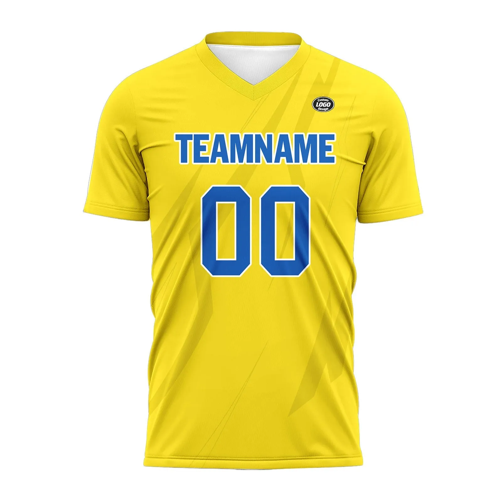 Custom Yellow Soccer Sets Jersey Personalized SCJ101-D28024