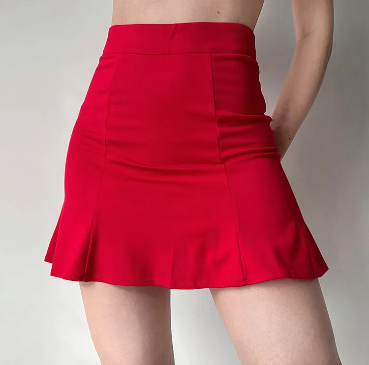 deanwangkt - New Moment High-Waisted Skirt