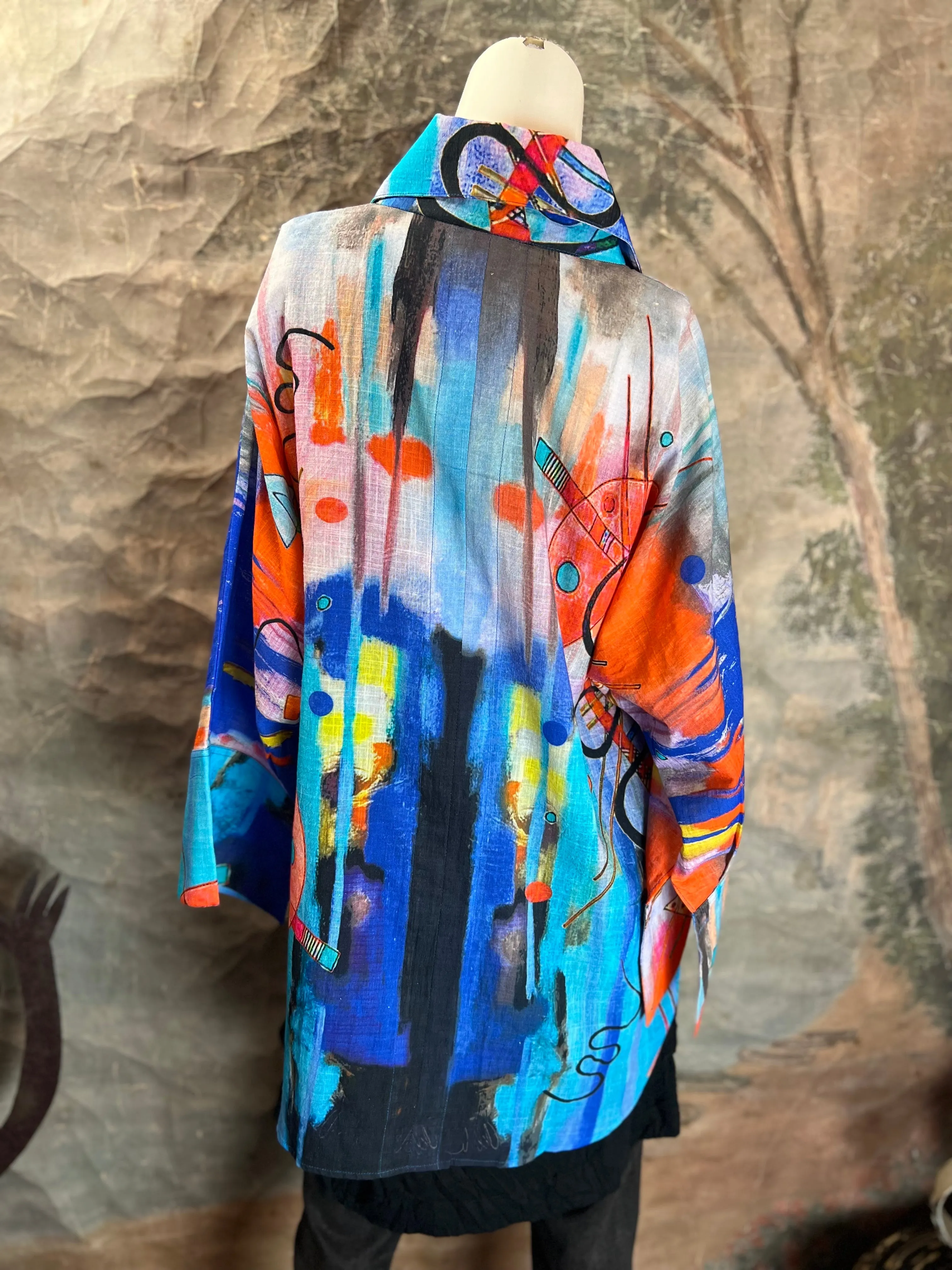 FCBS-166 Kandinsky Cotton Shirt