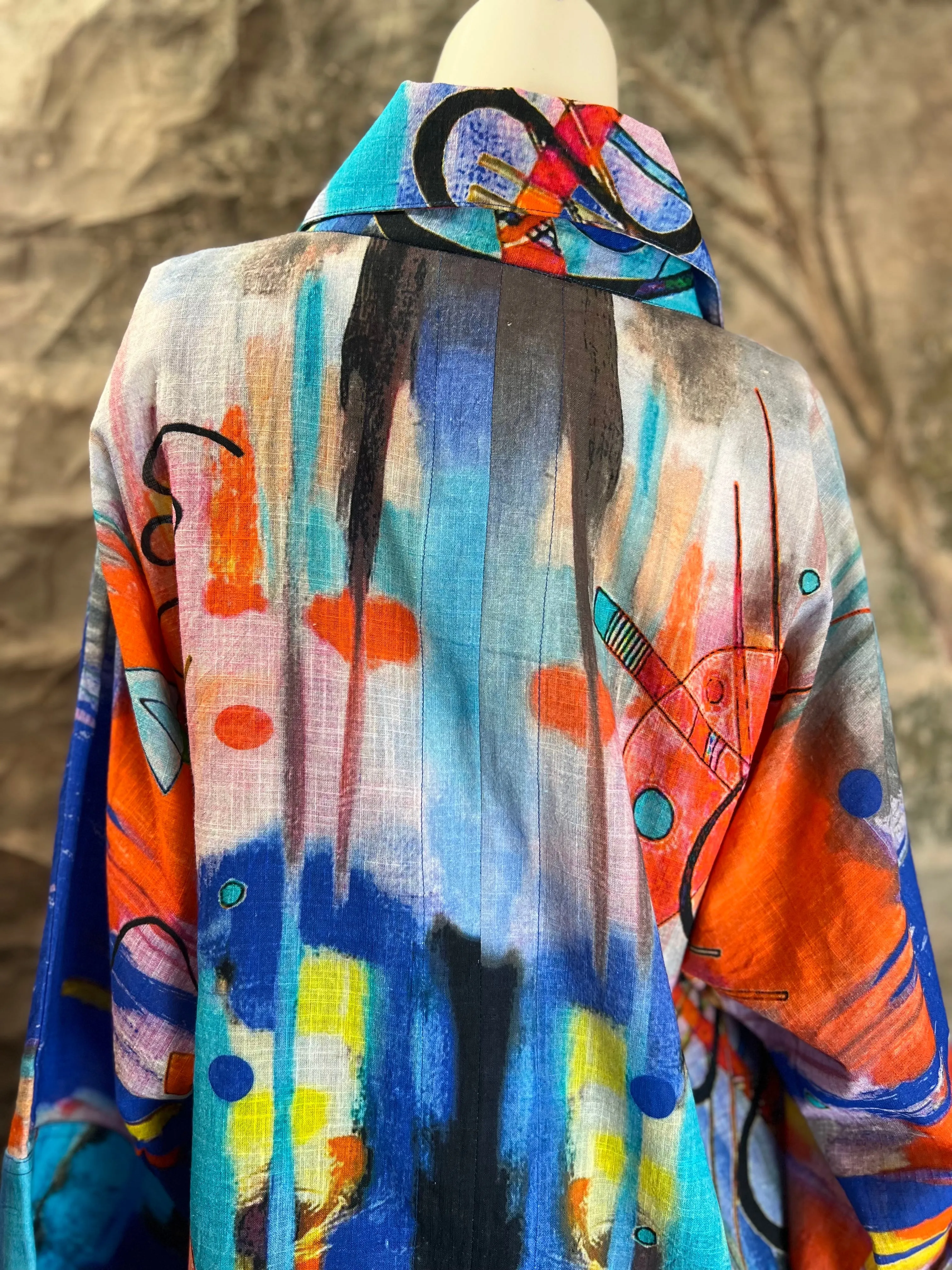 FCBS-166 Kandinsky Cotton Shirt