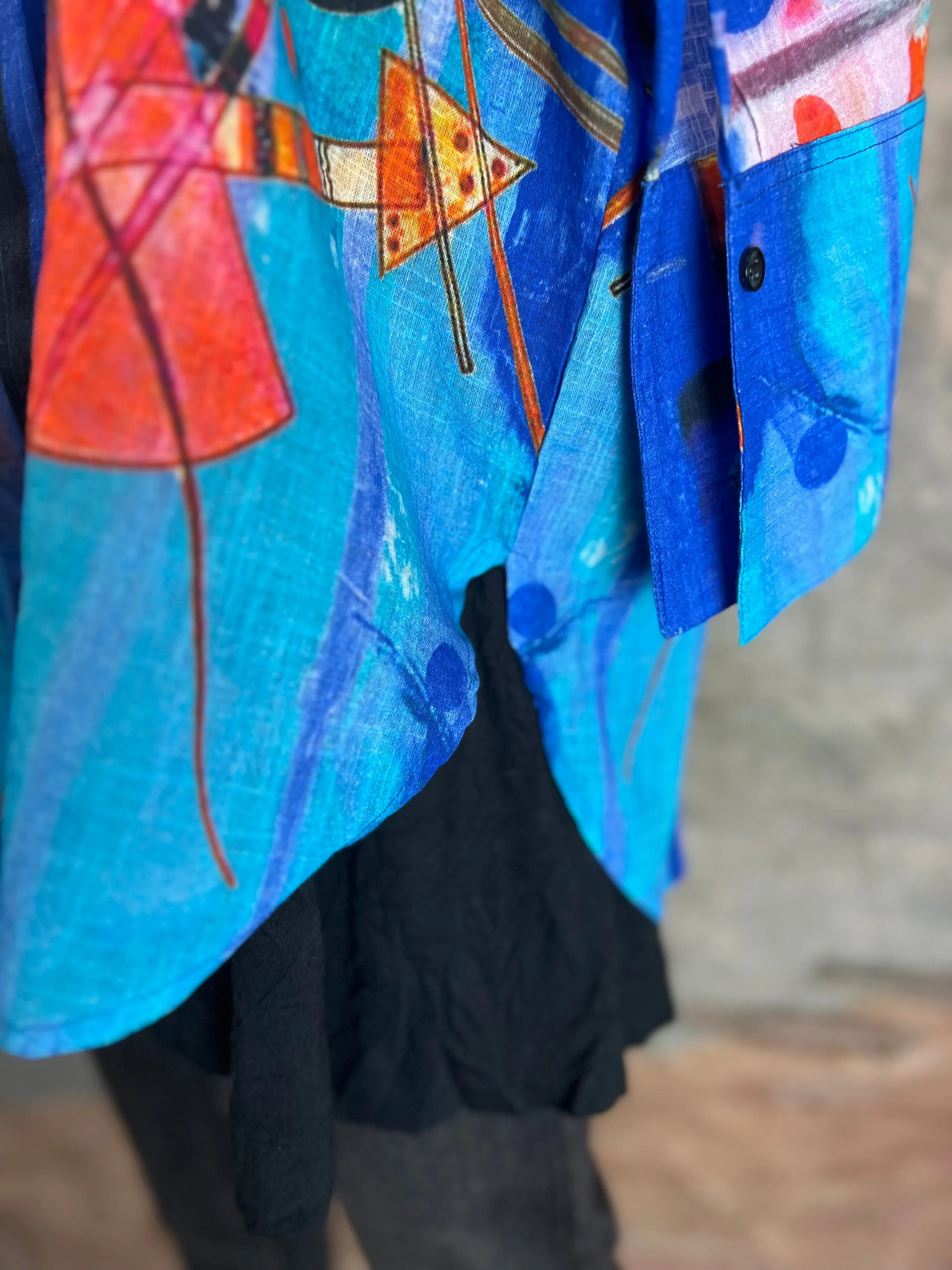 FCBS-166 Kandinsky Cotton Shirt