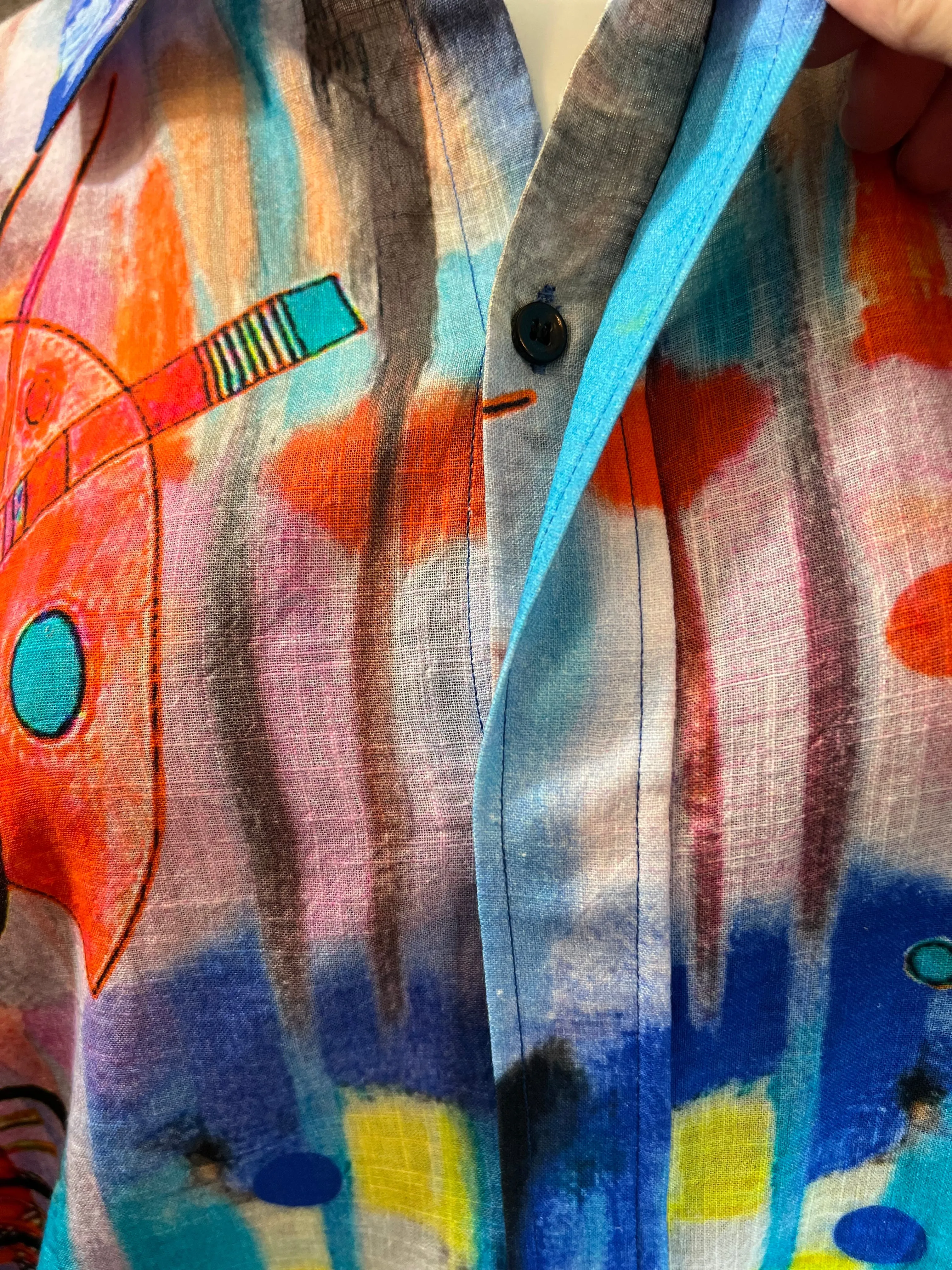 FCBS-166 Kandinsky Cotton Shirt