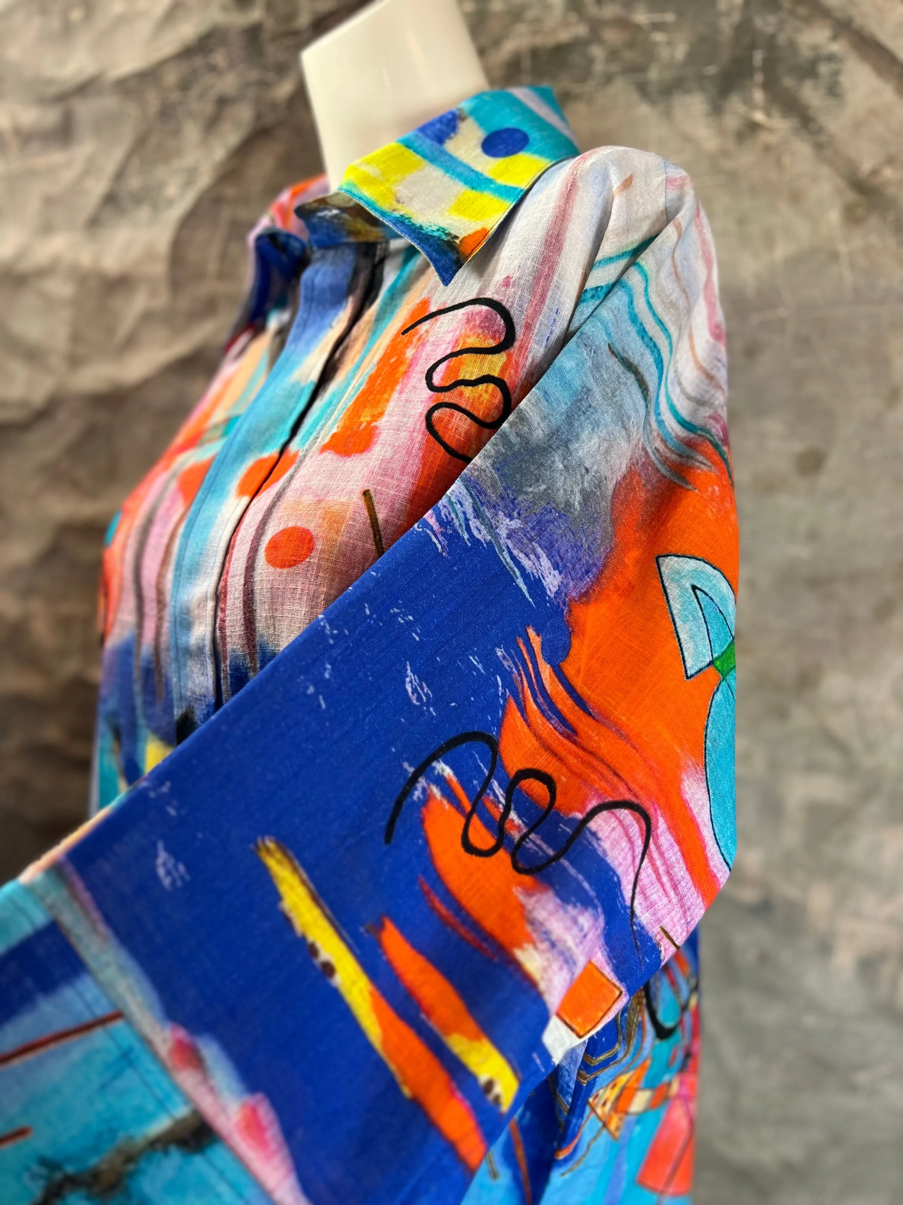 FCBS-166 Kandinsky Cotton Shirt