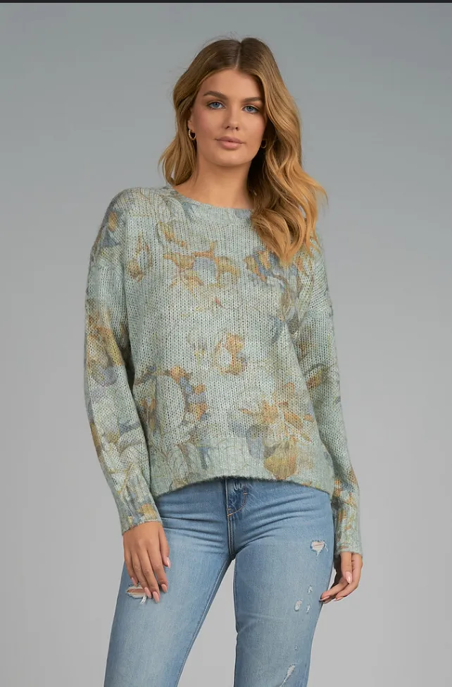 Floral Sweater