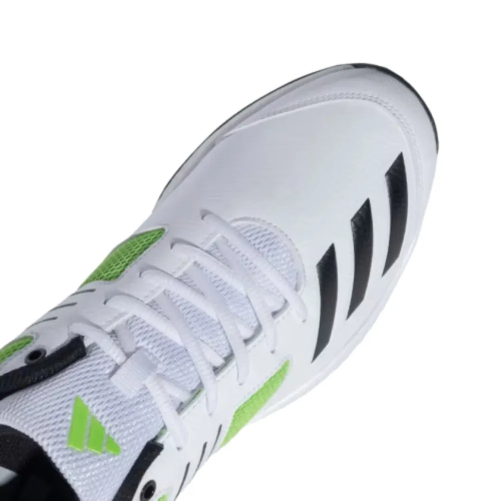 Men's Crihase 23 Cricket Shoe (Cloud White/Core Black/Lucid Lime)