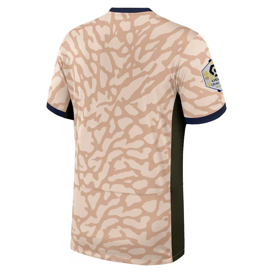 Nike Paris Saint-Germain Fourth Jersey w/ Ligue 1 Champion Patch 23/24 (Hemp/Obsidian/Sequoia)