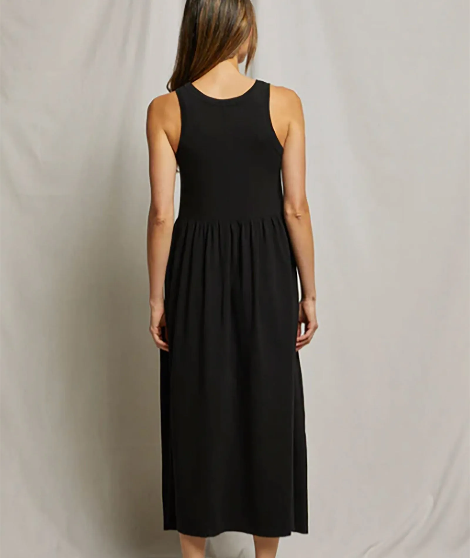 Perfect White Tee Women Eva Slub Jersey Tiered Dress