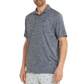 Puma Arnold Palmer Cloudspun King Golf Polo - Navy Blazer Heather