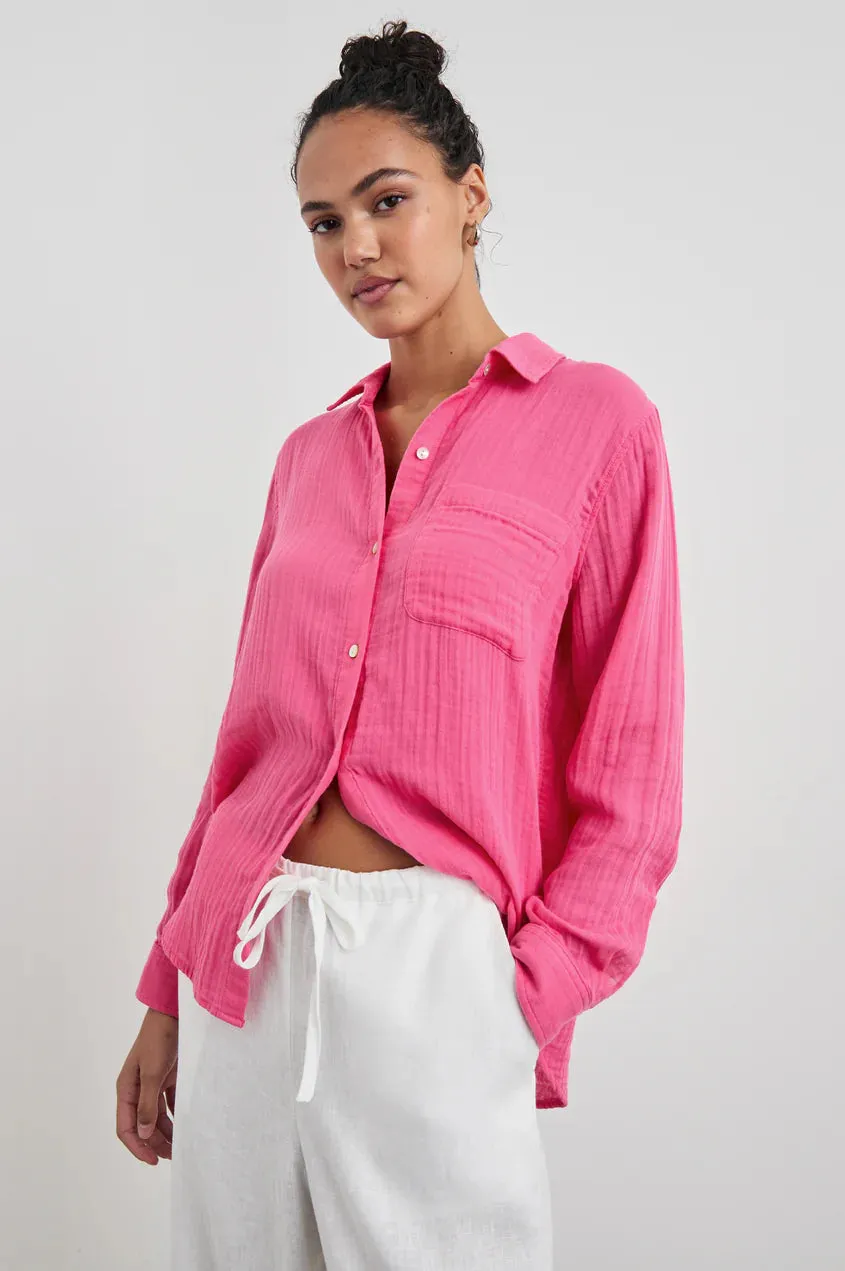 Rails Ellis Shirt- Hibiscus (Online Only)