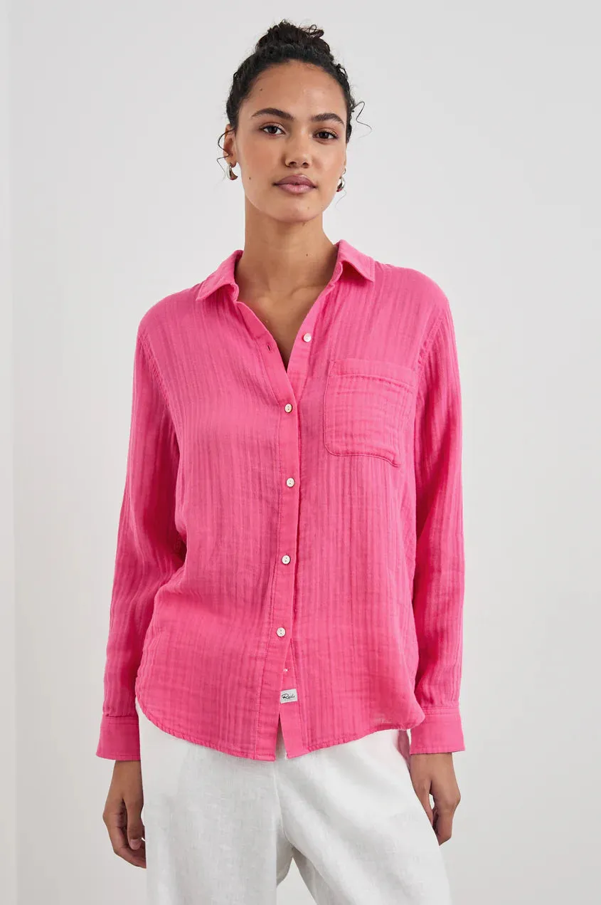 Rails Ellis Shirt- Hibiscus (Online Only)