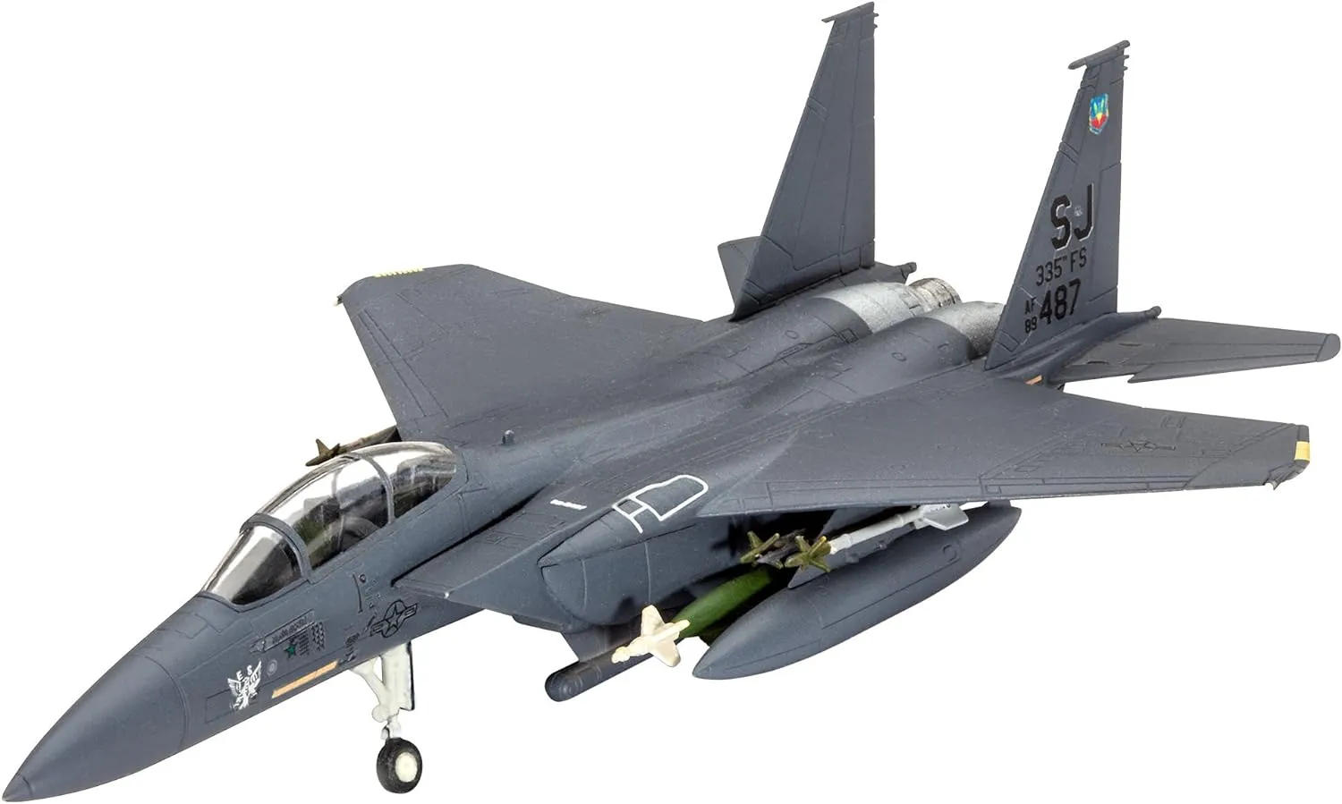Revell 03972 F-15E Strike Eagle & bombs 1:144 Scale Unbuilt/Unpainted Plastic Model Kit